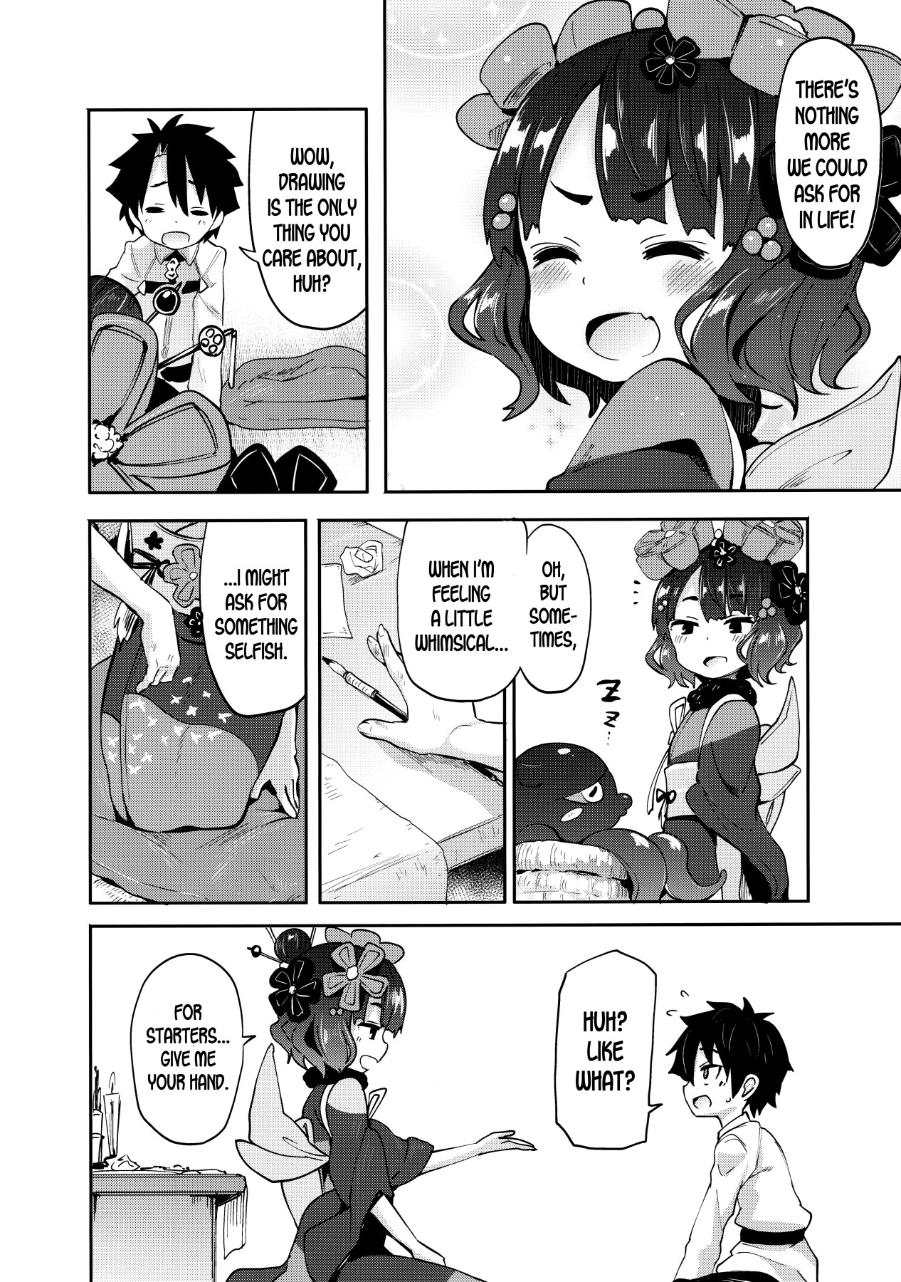 Hentai Manga Comic-Shota Master-dono And Hokusai-chan-Read-5